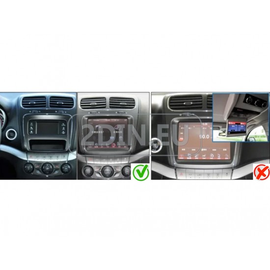 DODGE Journey - 12.3" МУЛТИМЕДИЯ / Навигация android 16